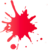 red splat